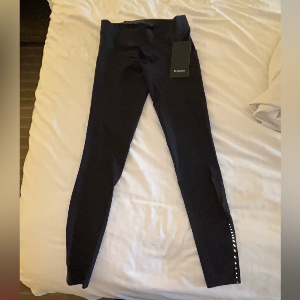 Lululemon Black SenseKnit Running Tights Men’s NWT